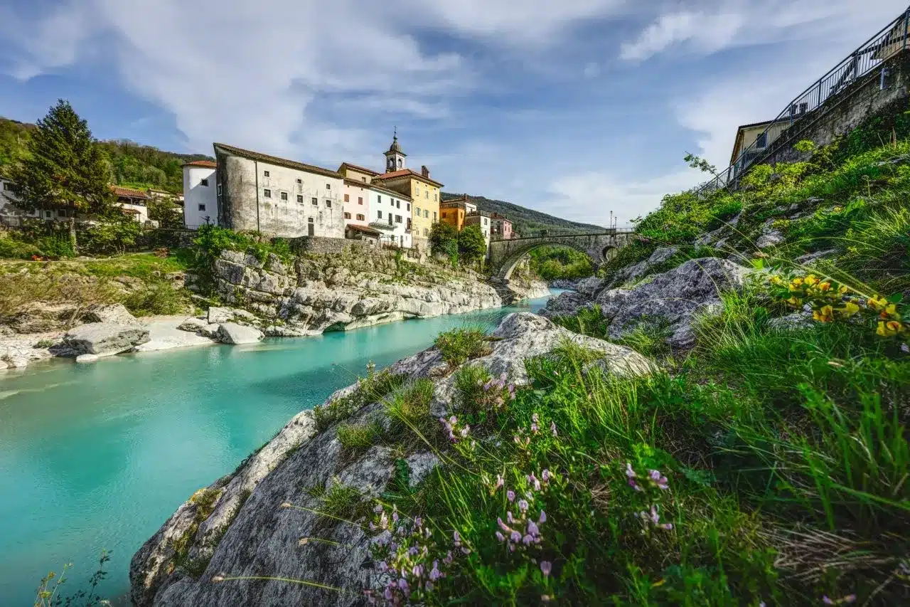 Kanal ob Soči panorama, foto Damijan Simčič