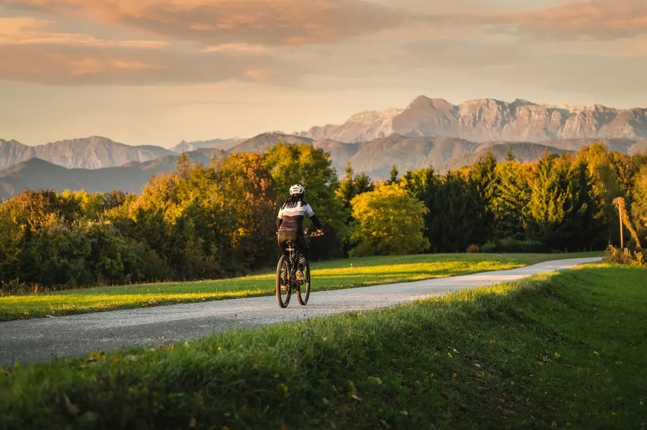Kolesarska pot Alpe Adria, foto Damijan Simčič