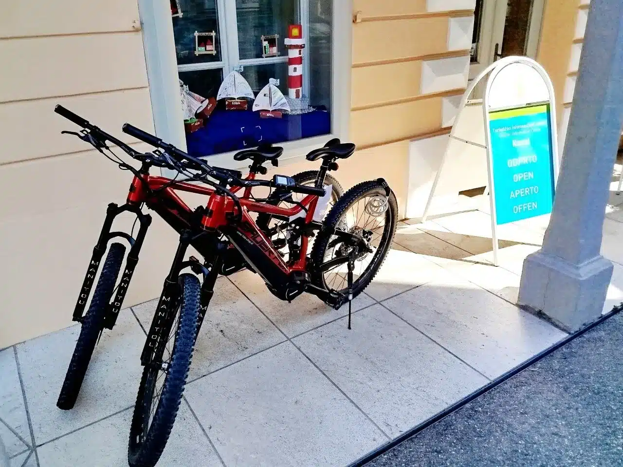 rent an ebike at Kanal ob Soči Soča Valley Slovenia