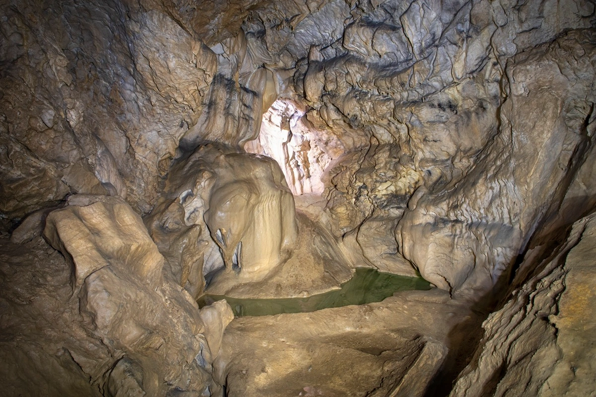 Dante Cave Tolmin Gorges Soca Valley