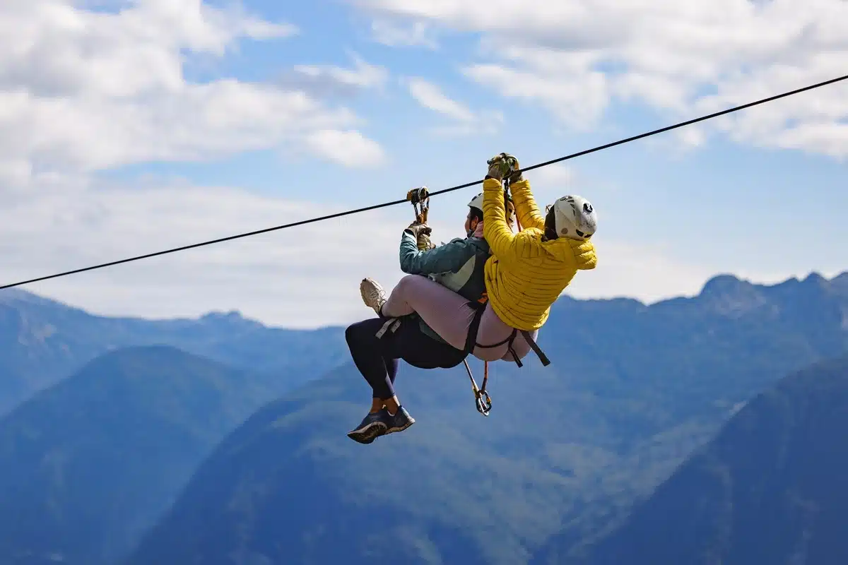 Zipline Bovec Soca Valley Slovenia