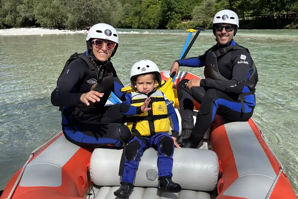 Family Rafting Bovec Soca Valley